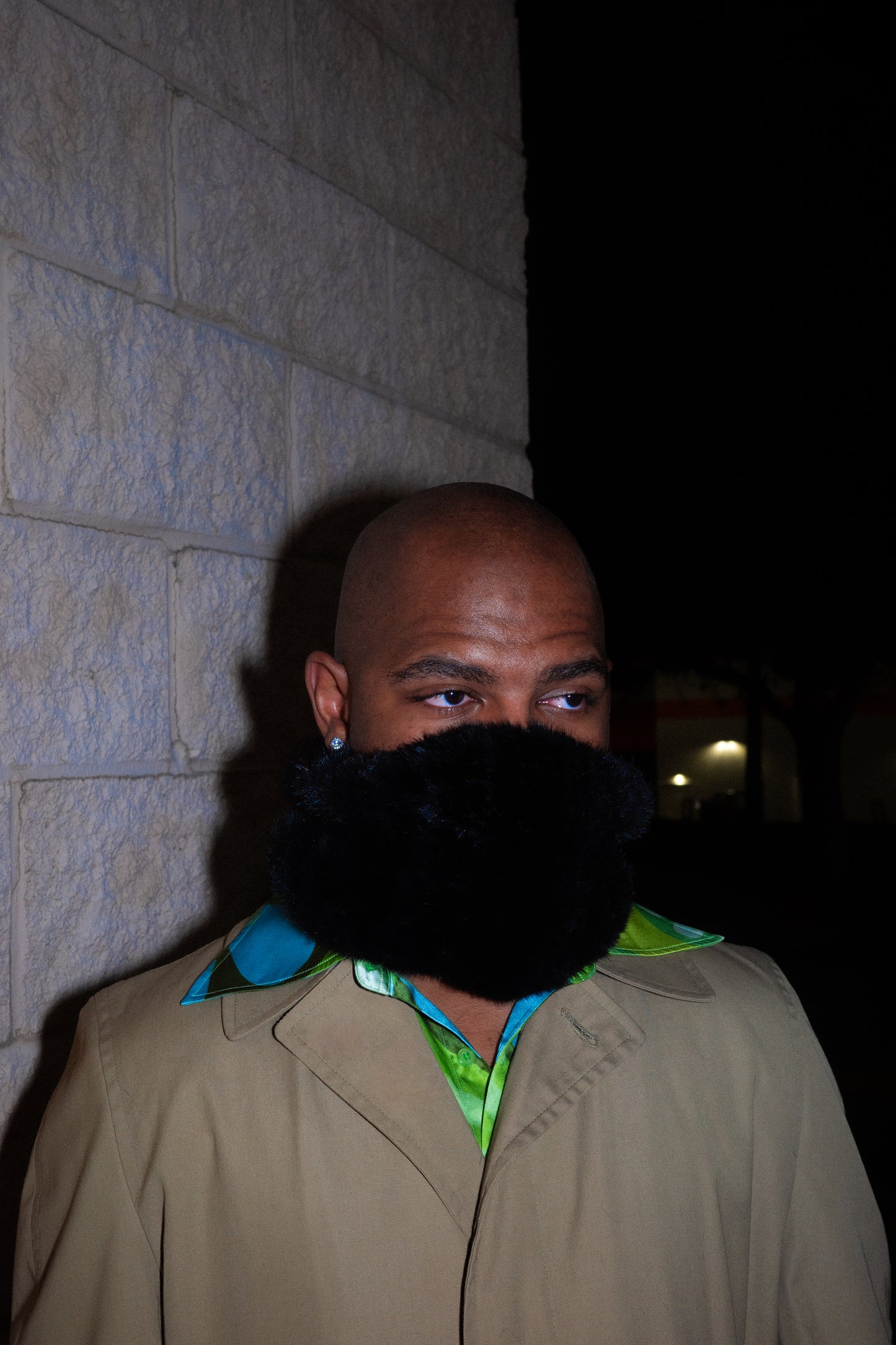 Mink balaclava