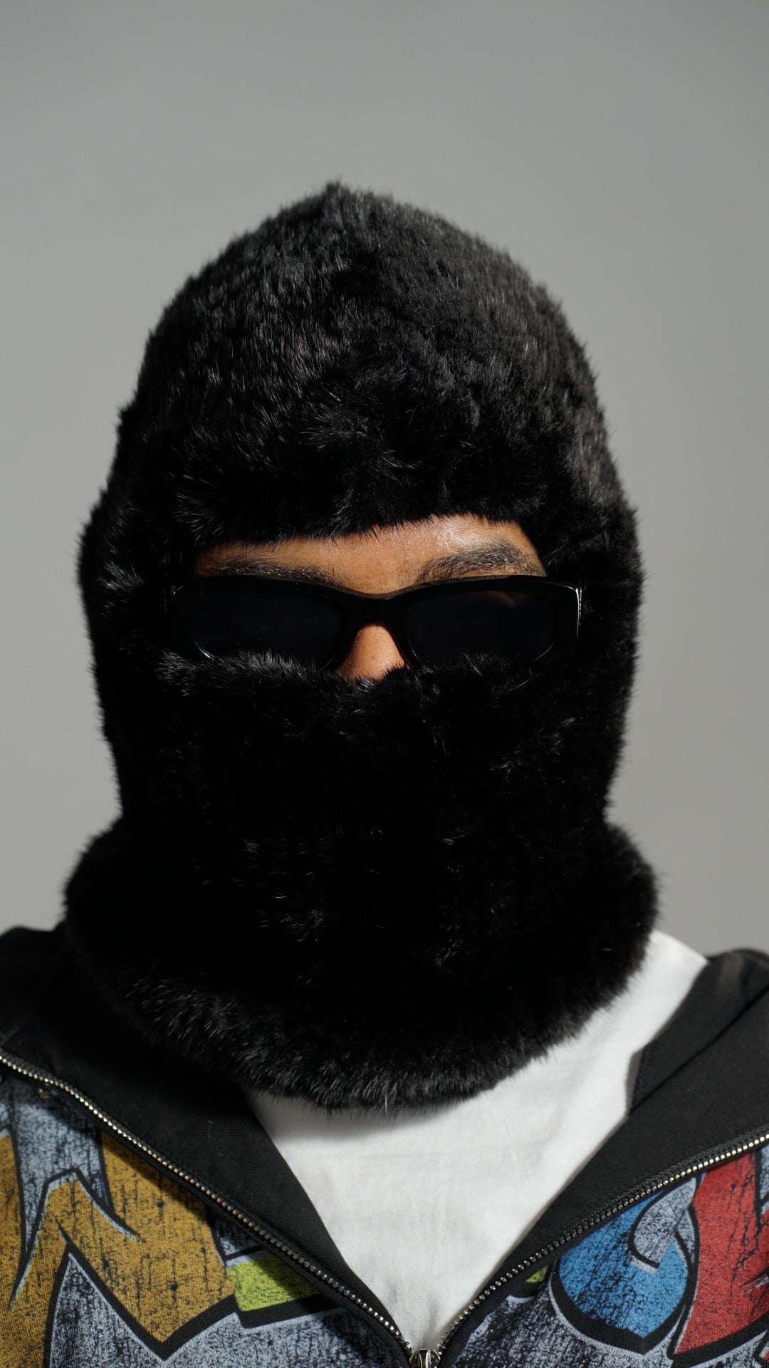 Mink balaclava