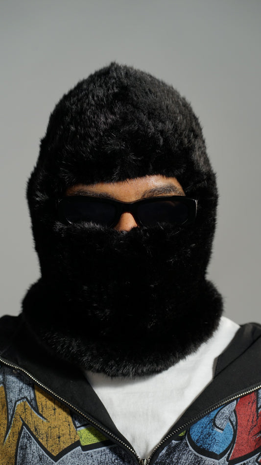 Mink balaclava